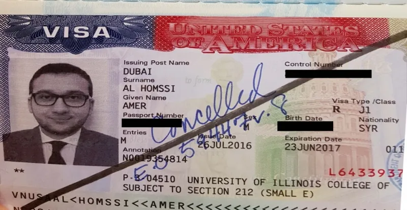 cancelled visa