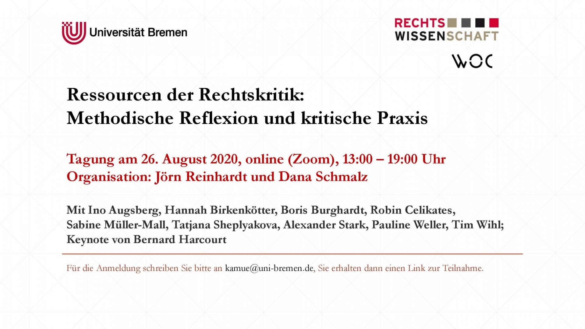 Event flyer