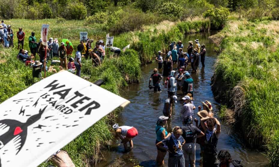 Water is Sacred, water protect